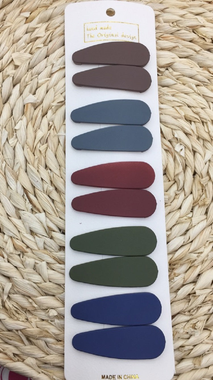 10 Pieces Of Bangs Clip / Hair Clips