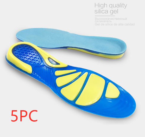 Silicon Gel Insoles Foot Care, Insoles Shock Absorption Pads Arch Orthopedic