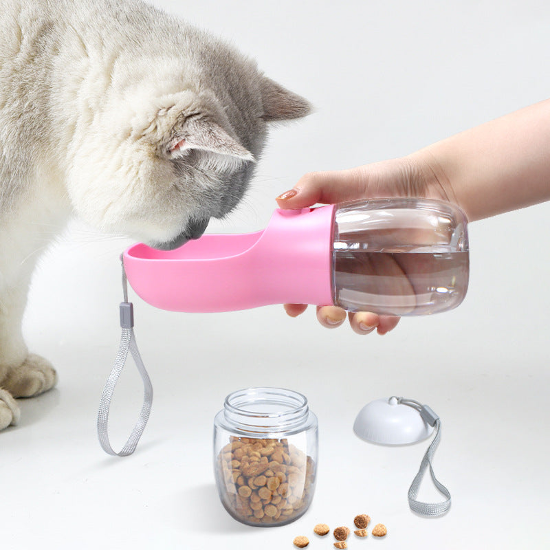 2 IN 1 water Bottle for Pet