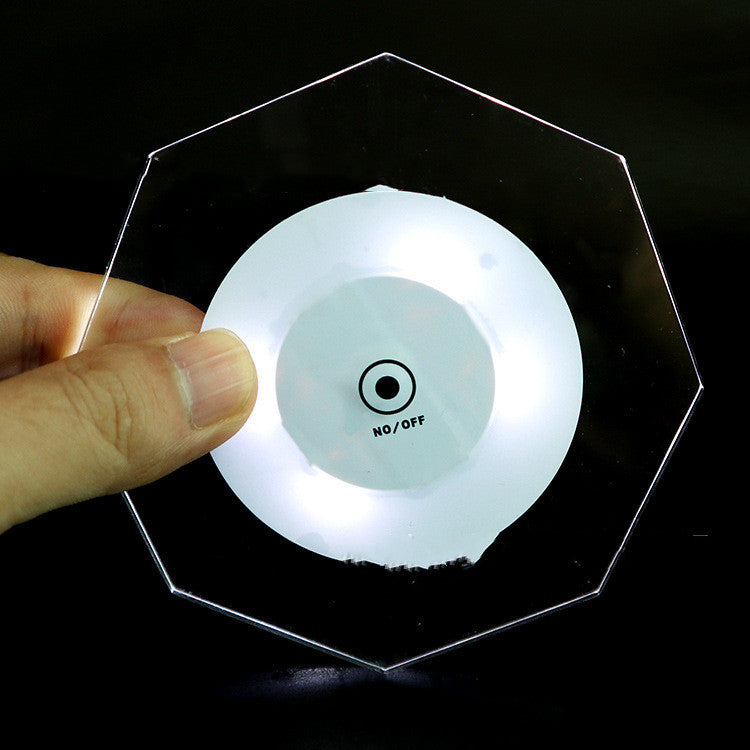 Flashing Base Tableware Decoration Pads