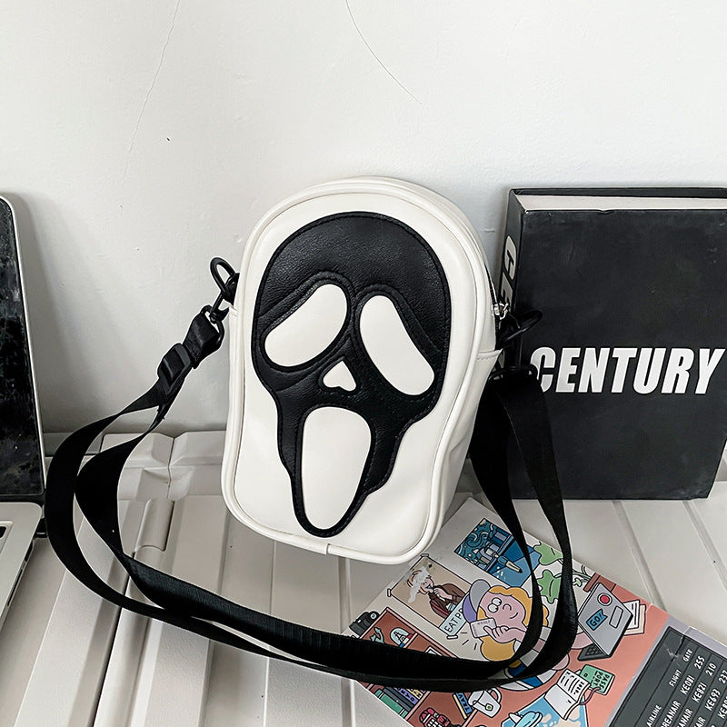 Halloween Ghost Skull Crossbody Bag