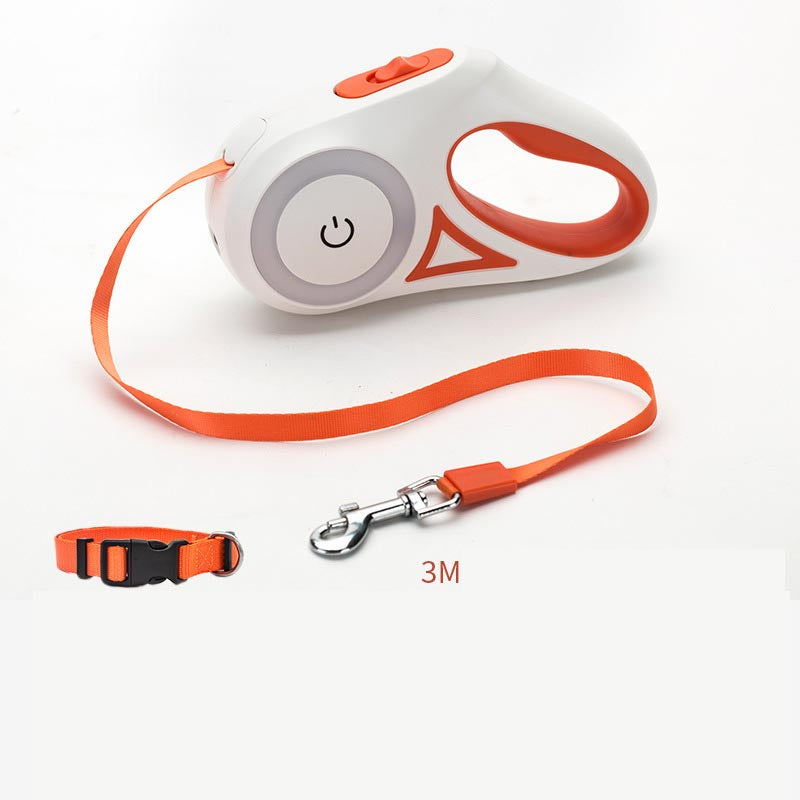 Dog leash retractable
