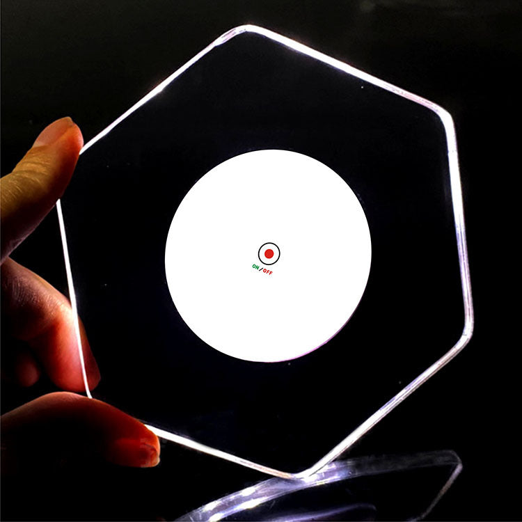 Flashing Base Tableware Decoration Pads