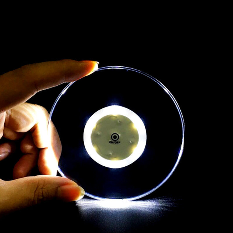 Flashing Base Tableware Decoration Pads