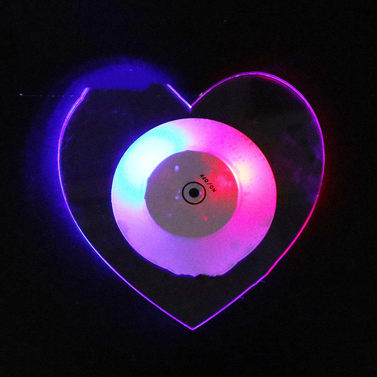 Flashing Base Tableware Decoration Pads