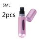 Mini Portable Refillable 8ml 5ml Perfume Aluminum Atomizer Spray Cosmetic Bottle