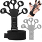 Silicone Grip Device Stretcher Finger Gripper Strength Trainer Strengthen Rehabilitation Training