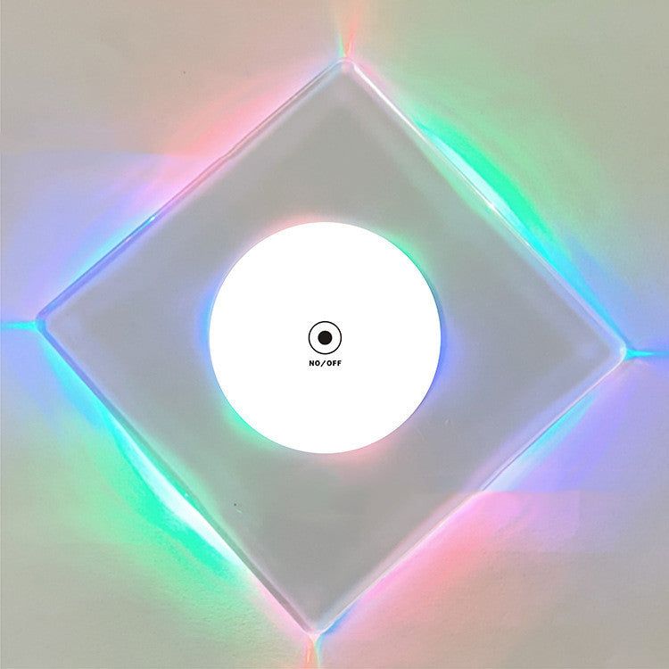 Flashing Base Tableware Decoration Pads