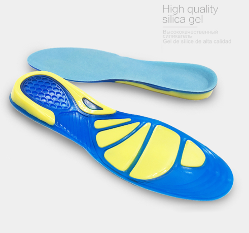 Silicon Gel Insoles Foot Care,  Insoles Shock Absorption Pads Arch Orthopedic
