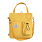 Square Canvas Bag Lady With One Shoulder Slung