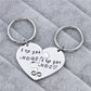Titanium steel key chain