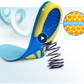 Silicon Gel Insoles Foot Care,  Insoles Shock Absorption Pads Arch Orthopedic