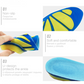 Silicon Gel Insoles Foot Care,  Insoles Shock Absorption Pads Arch Orthopedic