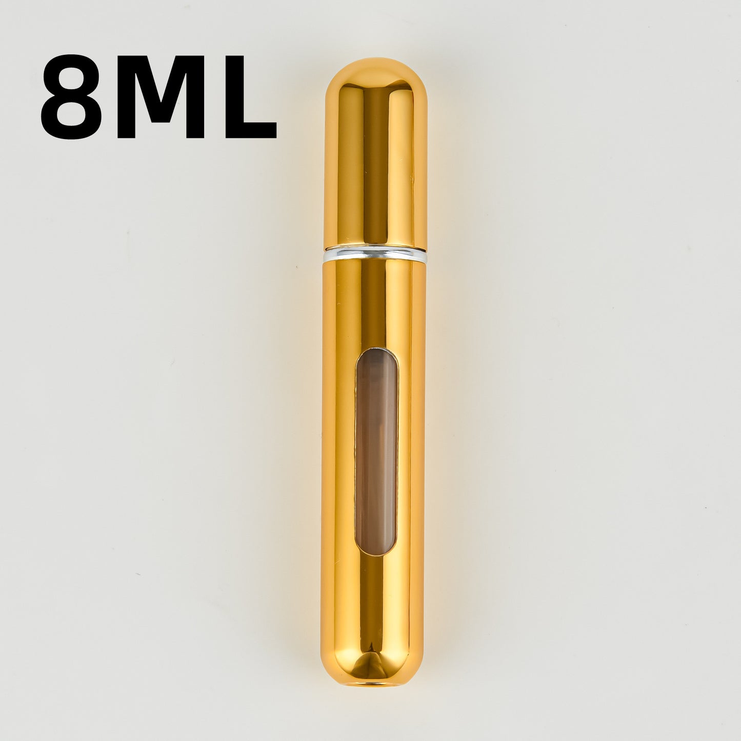 Mini Portable Refillable 8ml 5ml Perfume Aluminum Atomizer Spray Cosmetic Bottle
