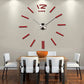 DIY creative fashion home decor acrylic wall clock