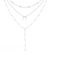 Fashion multilayer crescent moon choker Necklace