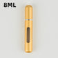 Mini Portable Refillable 8ml 5ml Perfume Aluminum Atomizer Spray Cosmetic Bottle