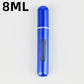 Mini Portable Refillable 8ml 5ml Perfume Aluminum Atomizer Spray Cosmetic Bottle