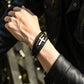 Mens Stainless Steel Cross Fashion Bracelet