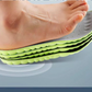 Poop Feeling Latex Insole Thickened Arch