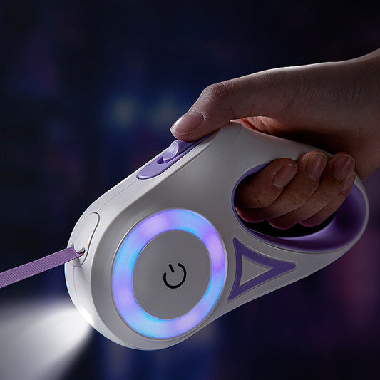 Dog leash retractable