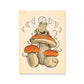 Home Decor Frog Mushroom Canvas Painting Wall Poster