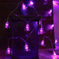 LED String Lights Halloween Ghost Hand For Halloween Outdoor Waterproof Decorations Halloween Indoor Warm White Lamp Decorations