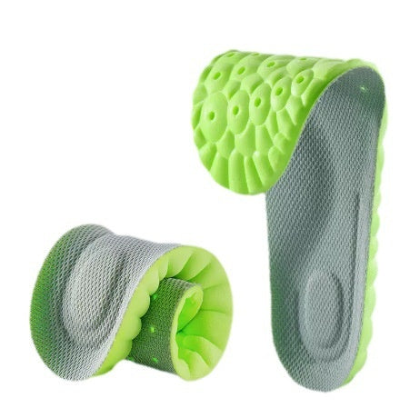 Poop Feeling Latex Insole Thickened Arch