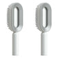 Self Cleaning Hair Brush For Women One-key Cleaning Hair Loss Airbag Massage Scalp Comb Anti-Static Hairbrush