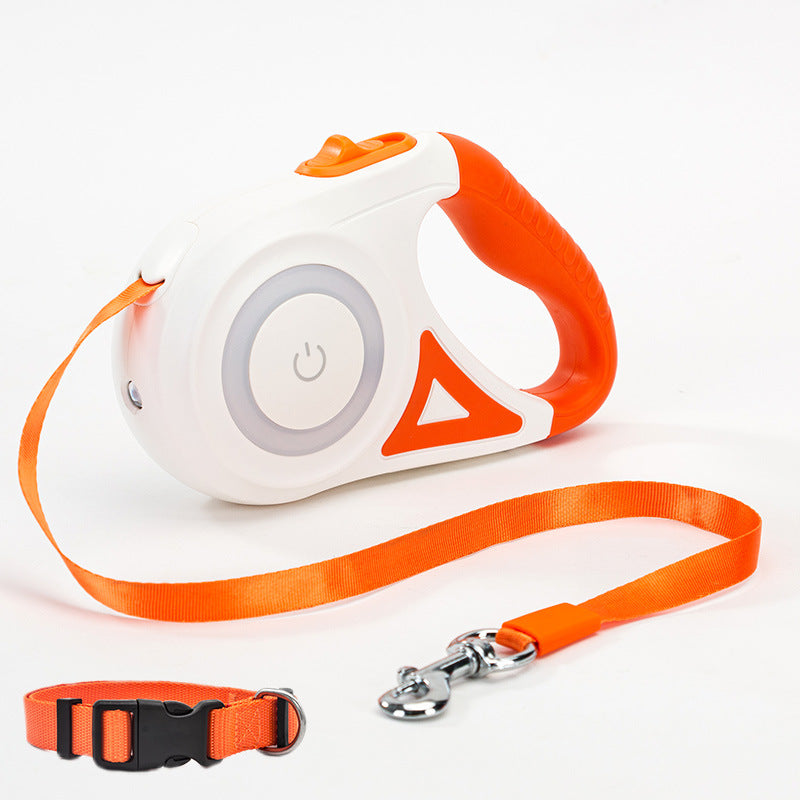 Dog leash retractable