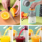 Portable USB Mini Electric Juicer Mixer Extractors Rechargeable Blender Fruit Fresh Juice Lemon Maker Cup Household Machine