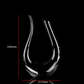 crystal-1500ml  U-Shaped decanter Crytal.