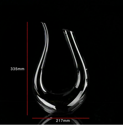 crystal-1500ml  U-Shaped decanter Crytal.